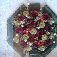 ramo de novia seco