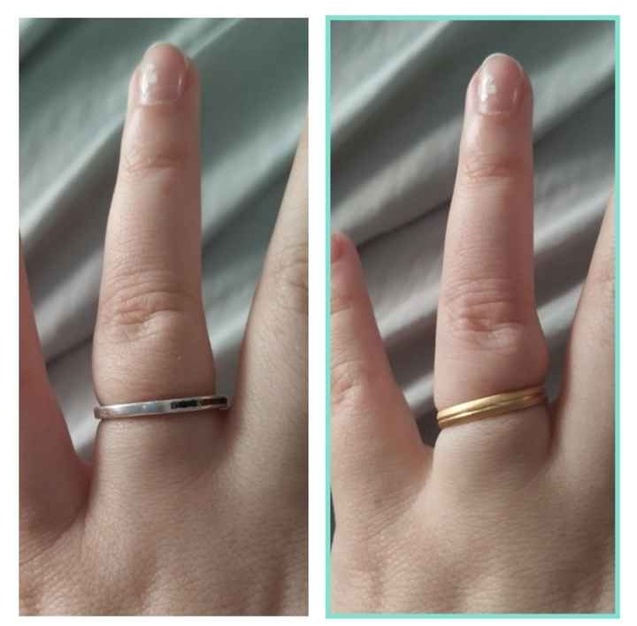 El anillo de boda me va pequeño - 1