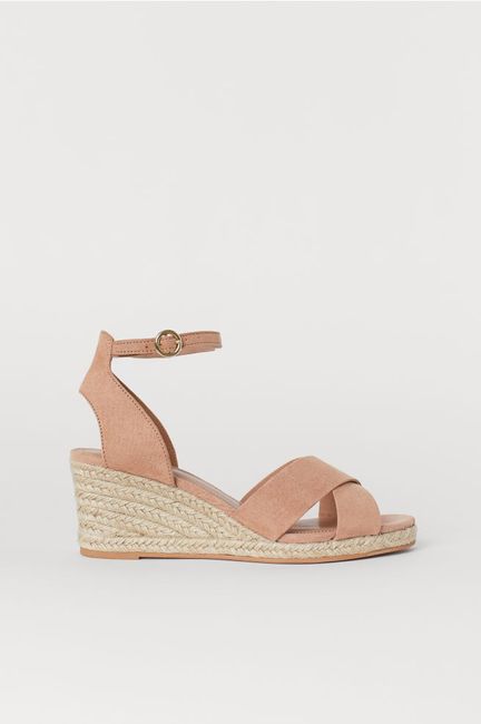 Sandalias con cuña H&M