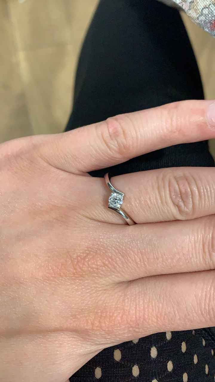 Anillo de pedida - 1