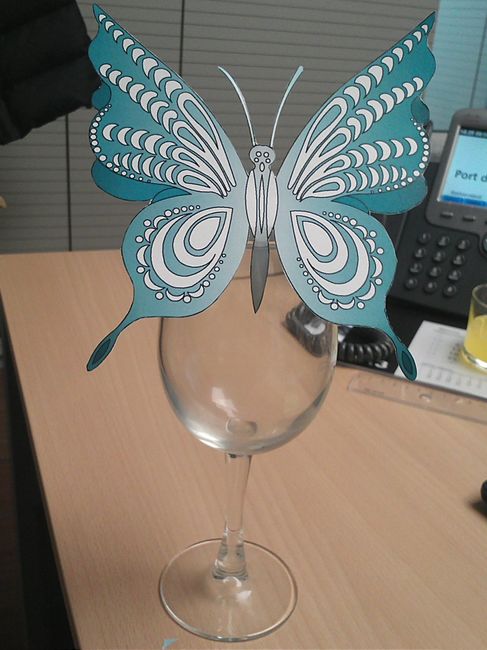 Mariposa copa..primer intento