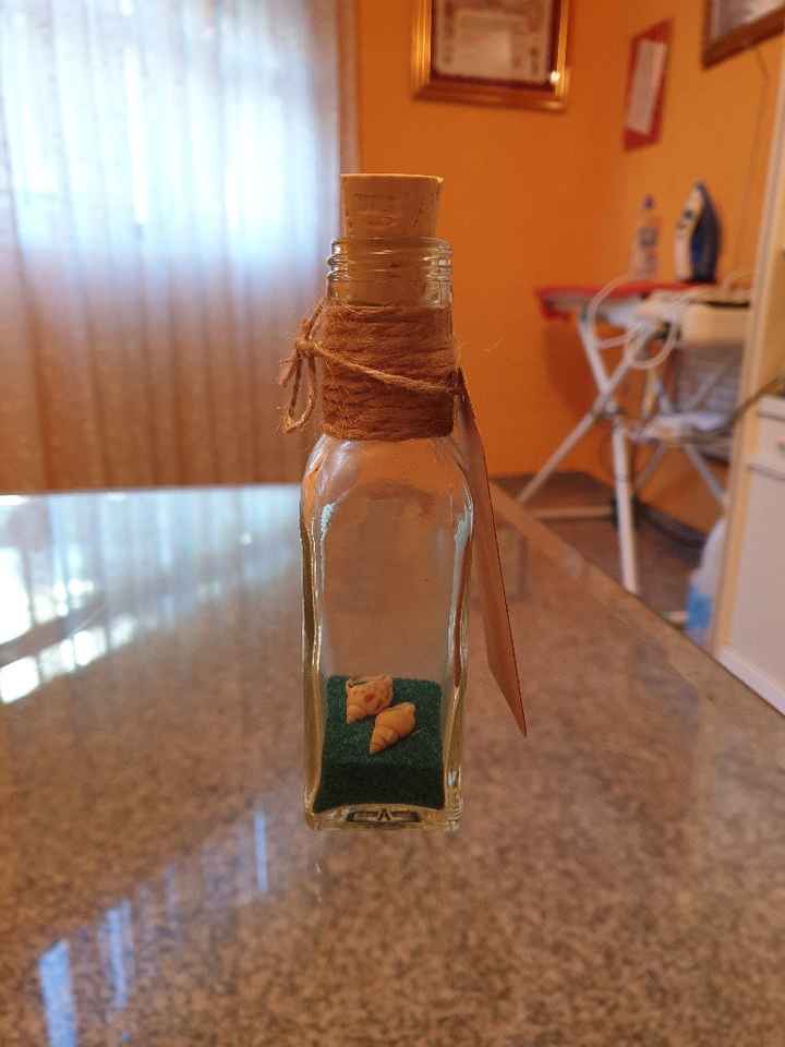 Invitaciones "mensaje en una botella" - 1