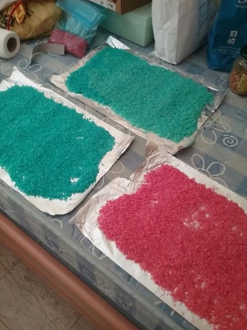  Proceso teñir arroz - 2