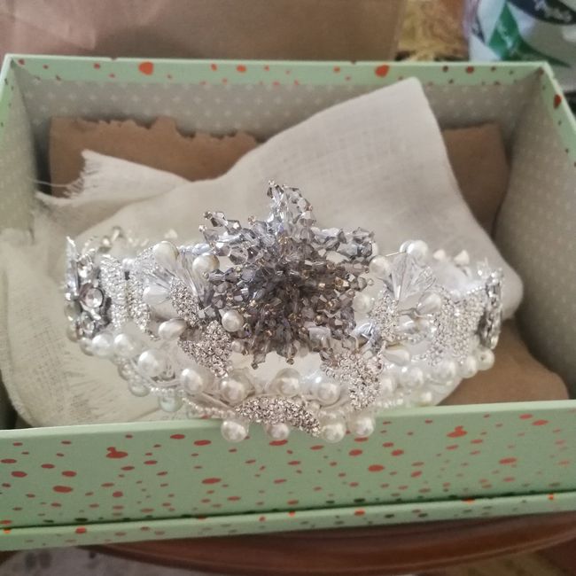 Diadema, tiara, tocado de novia!!! 1