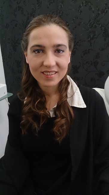 Yo con maquillaje improvisado