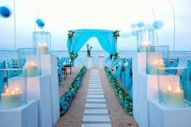 Temática de la boda de color azul (por ejemplo marinera ) - 18