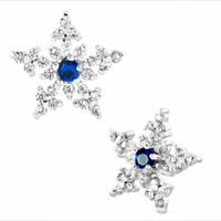 Pendientes copo de nieve - 1