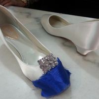 Look completo: pendientes, ramo y zapatos - 2