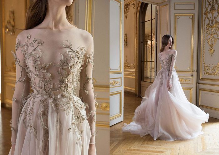 Vestidos asequibles del estilo de Paolo Sebastian, Elie Saab y Zuhair Murad. 7