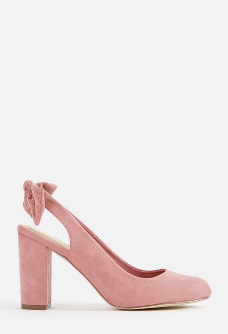 Ayuda zapatos vintage rosa palo - 2