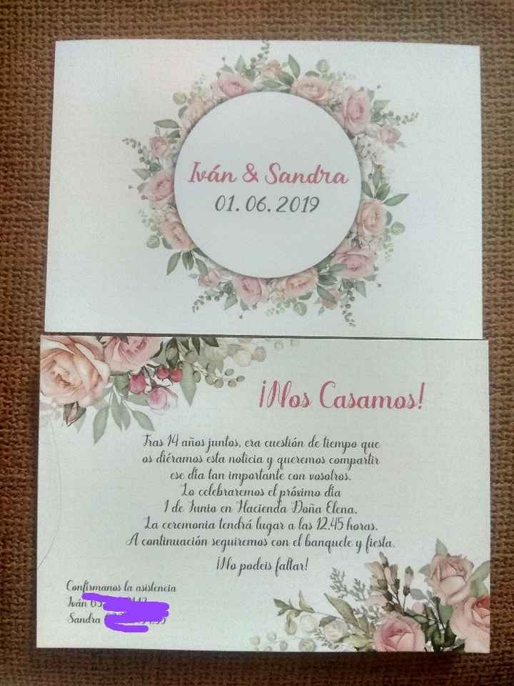 Ya tengo mis invitaciones😍 - 2