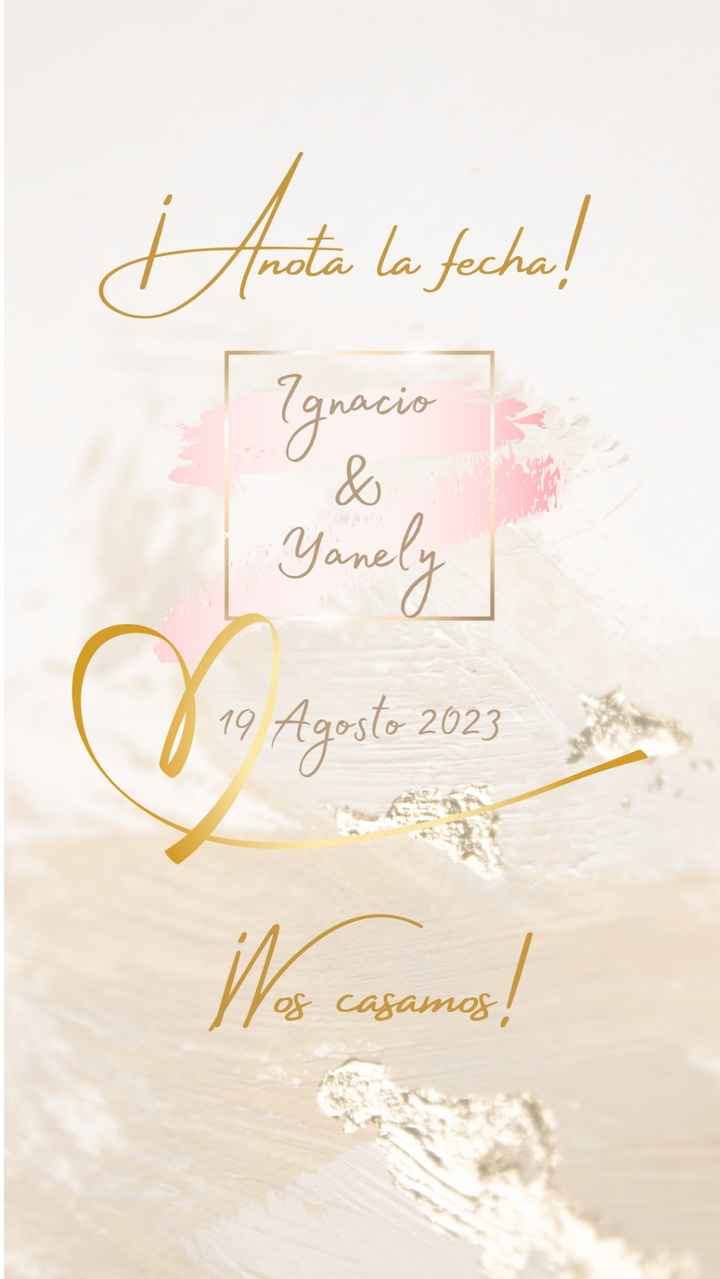 Save the date por whatsapp - 1