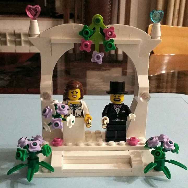 Muñequitos tarta... regalo de mi hermano - 1