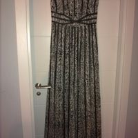 Gris y negro estampado