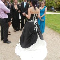 Vestido y peinado