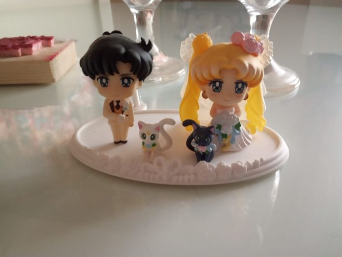 Muñecos para la tarta