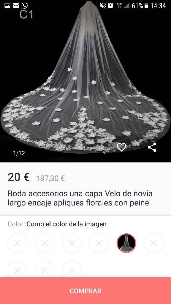  Velo de novia - 1