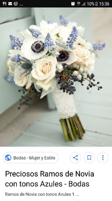  ¿Qué tipo de ramo de flores llevaréis o habéis llevado? - 1