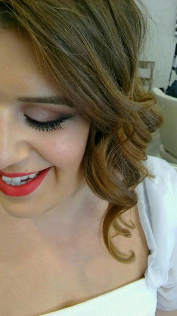 Maquillaje en rojo para atrevidas - 1