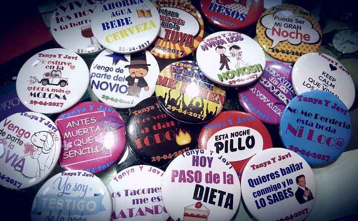 Estas son mis chapas :)
