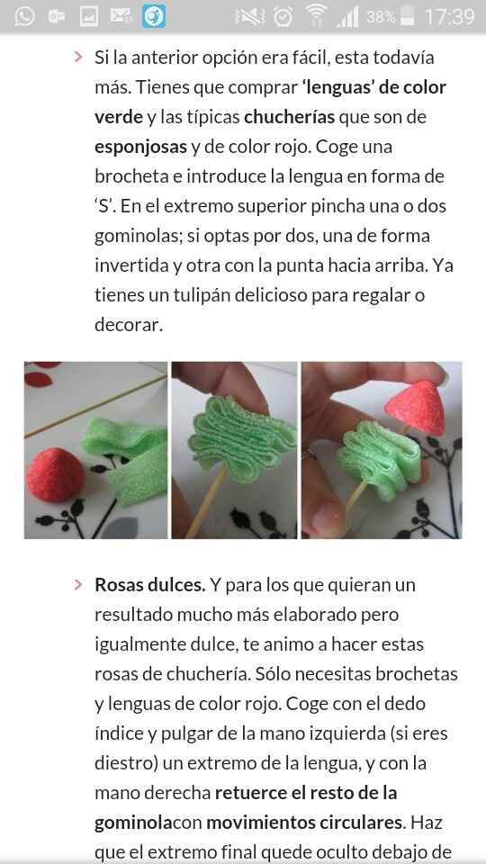 Ideas mesa de gominolas - 1
