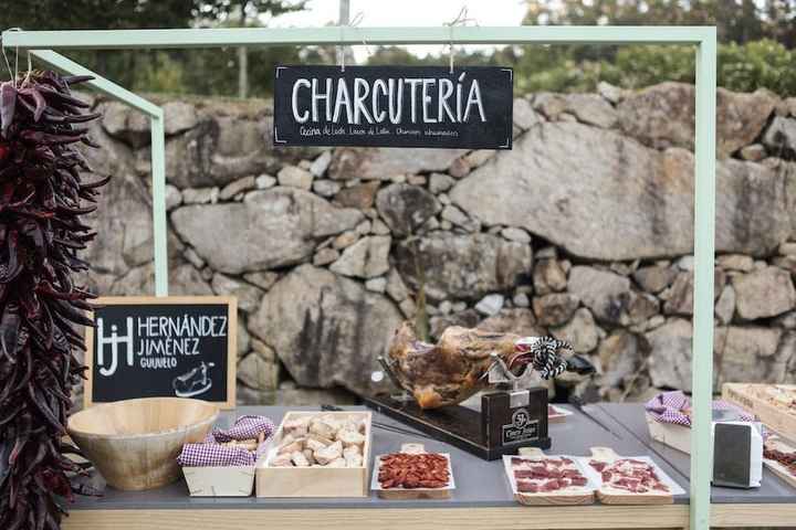 Una boda estilo market