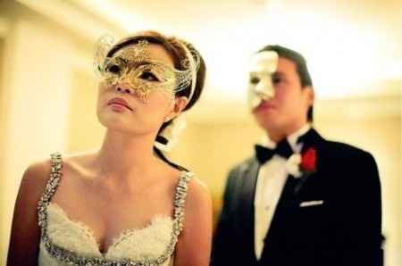 Boda tematica carnaval de Venecia
