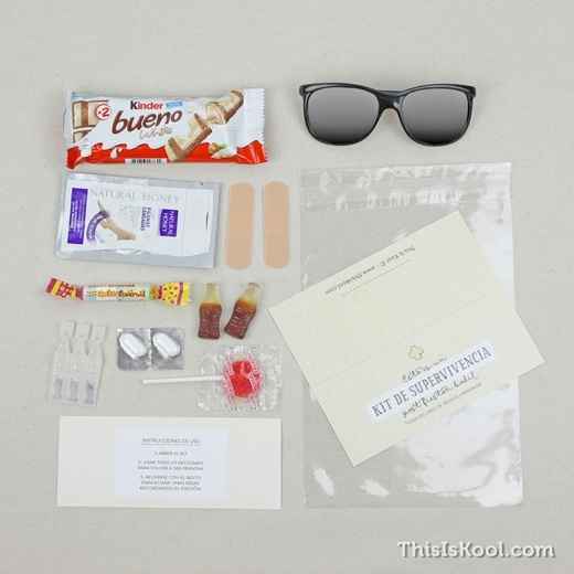 Diy kit supervivencia bodas