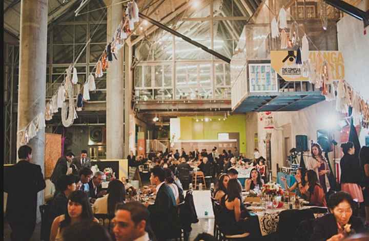 Boda tematica industrial