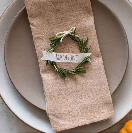 6. Decorar las servilletas para tu boda