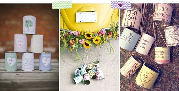 Decoración latas