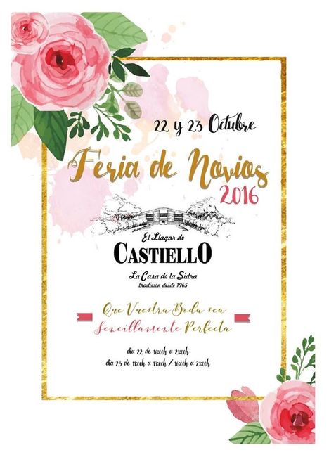 Feria novios Asturias 2016