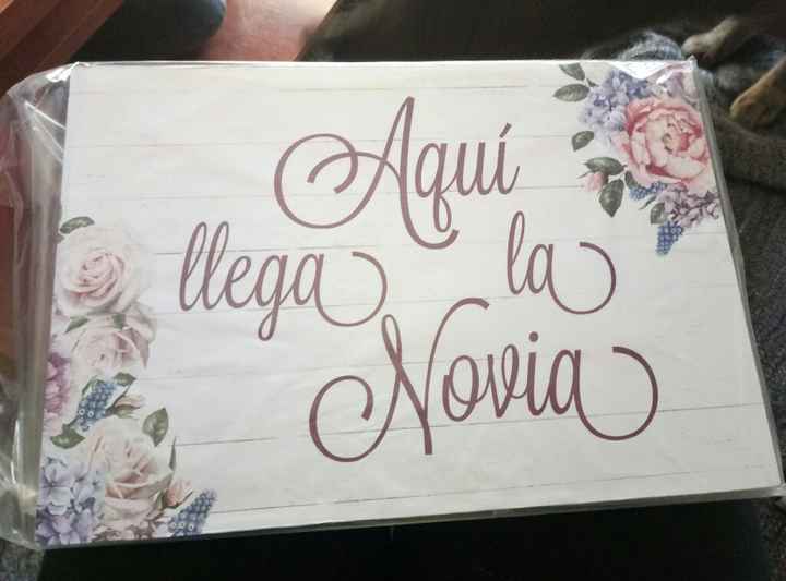 Nuestro cartel de bienvenida - 2