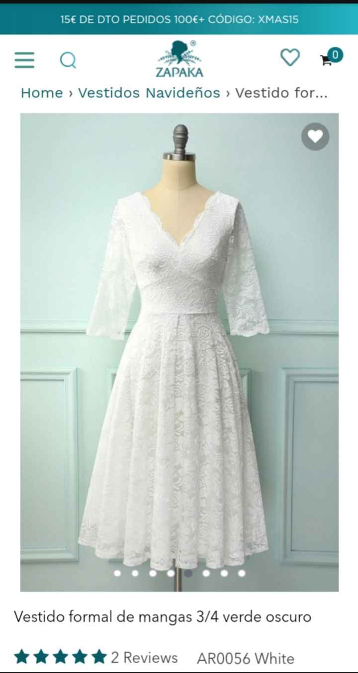 Vestidos para boda civil - 1