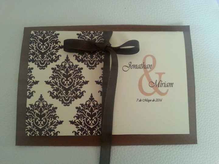 Bocetos de nuestras invitaciones - 1