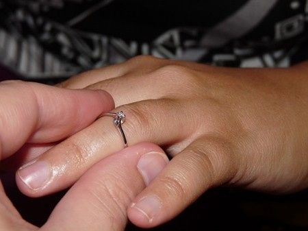 Momento de mi pedida de mano