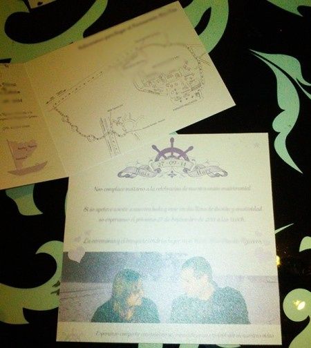 Invitación y mapa