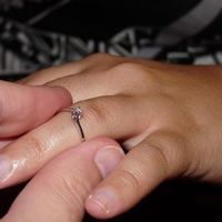 Momento de mi pedida de mano