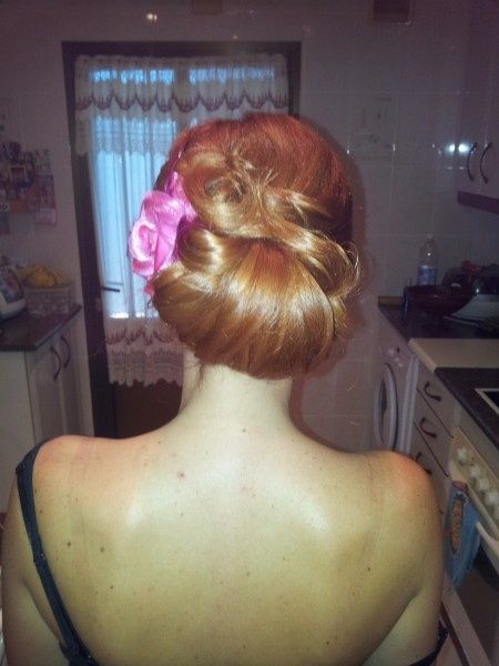 Color de pelo pelirrojo el día de la boda - 2