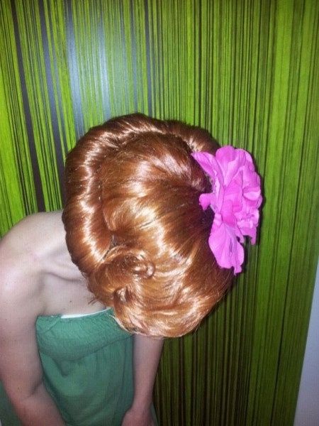 Color de pelo pelirrojo el día de la boda - 3