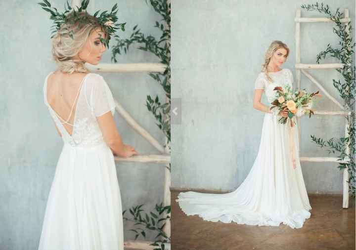 Vestido de Alexveilbridal (en Etsy)