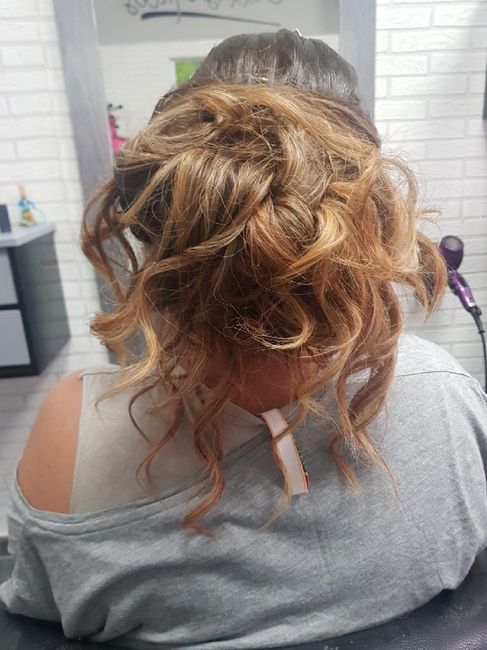Mi prueba de peinado y maquillaje!!! - 3