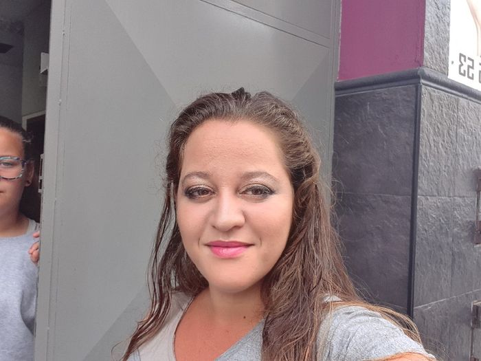 Mi prueba de peinado y maquillaje!!! - 5