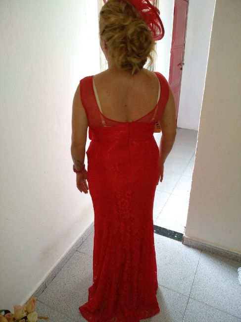 Look completó madre de la novia-madrina - 2