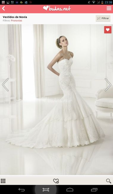 Cuantas somos con el modelo barquilla de pronoviaas??? - 1