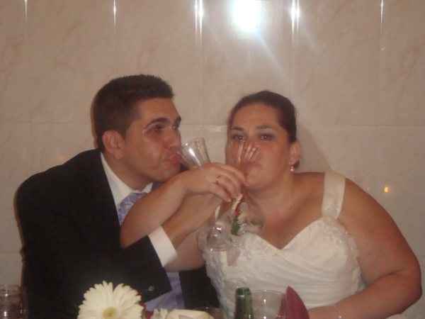 uno de los tantos brindis que hicimos