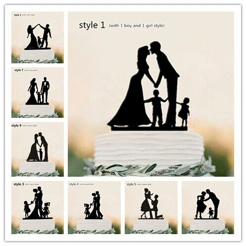 Cake topper 💍👰🏽🤵 - 1
