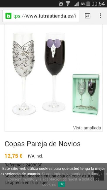 Copas para brindis - 1
