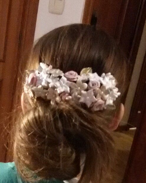 Tocado y corona diy - 3