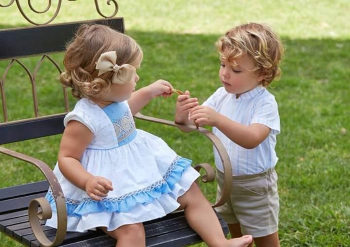 Vestido o trajes para tus hijos o pajes de boda 2